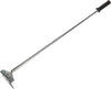 Heavy Duty Charcoal Grill Rake Grill Ash Tool Accessories with Rubber Handle, Charcoal Kettle Grill Pizza Oven Ash Rake -32 Inch