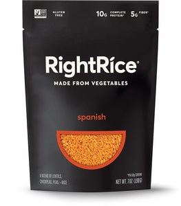 - Spanish (7Oz. Pack of 1) - Made from Vegetables - High Protein, Vegan, Non GMO, Gluten Free