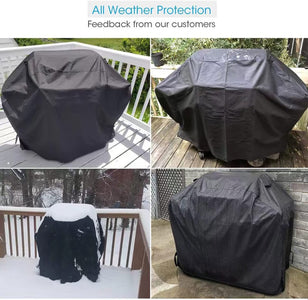 Grill Cover for Outdoor Grill 30”32”36”58”Inch,Bbq Grill Cover Waterproof,Small Gas Grill Cover,Grill and Smoker Gas Covers,2,4 Burner Gas Grill Cover,Small Black Grill Cover