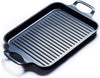 Nonstick Grill Pan, Induction Stove Top Grill Plate, Glass Grilling Pan for Indoor, Gas Range Grill Panel/Skillet