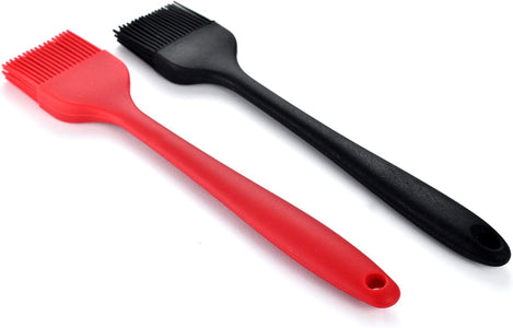 2 in 1 Silicone Basting Brush Spatula, Food Grade Spread Oil Brush, Heat Resistant BBQ Brush Pastry Spatula for Baking