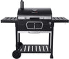 CD2030AN 30-Inch Charcoal Grill, Deluxe BBQ Smoker Picnic Camping Patio Backyard Cooking, Black, Large
