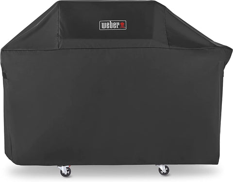 Image of Weber Genesis 300 Series Premium Grill Cover, Heavy Duty and Waterproof, Fits Grills up to 62 Inches Wide