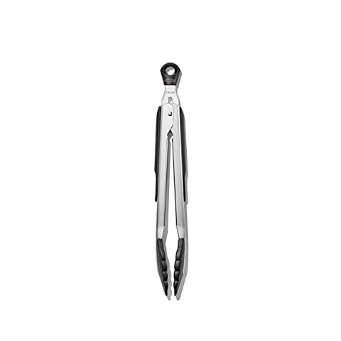 Image of OXO Good Grips 9-Inch Locking Tongs with Nylon Heads