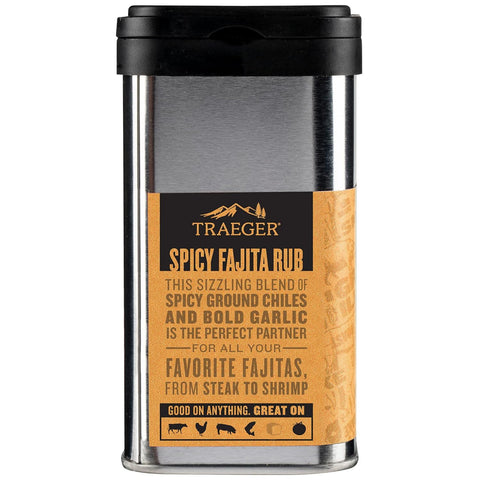 Image of Traeger Grills SPC217 Spicy Fajita Rub with Paprika, Garlic, & Chili Pepper 6.5 Ounce (Pack of 1)
