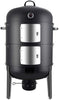 Charcoal BBQ Smoker Grill - 20 Inch Vertical Smoker for Outdoor Cooking Grilling
