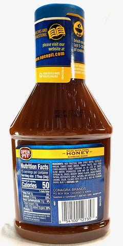 Image of Open Pit Honey BBQ Sauce (3 Pack)