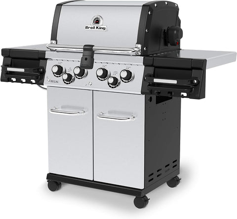 Image of Broil King Regal S490 Pro- Stainless Steel - 4 Burner Propane Gas Grill
