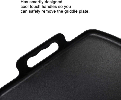 Image of Grill Griddle Plate for the Ninja Foodi Indoor Grill Griddle Models AG300, AG300C, AG301, AG301C, AG302, AG400, IG301A