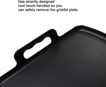 Grill Griddle Plate for the Ninja Foodi Indoor Grill Griddle Models AG300, AG300C, AG301, AG301C, AG302, AG400, IG301A