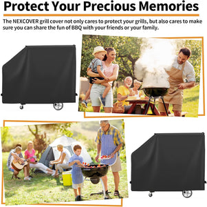 NEXCOVER Grill Cover - Compatible with Masterbuilt Gravity Series 1050 Digital Charcoal Grill, Waterproof Smoker Cover,Heavy Duty BBQ Cover, Fade Resistant Barbecue Cover, Anti-Uv & Weather Resistant.