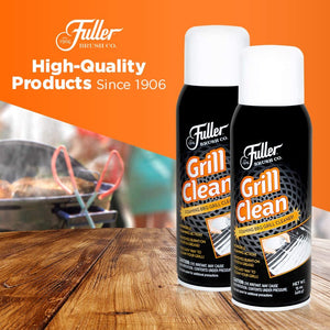 Grill Cleaner - Heavy Duty Foaming Spray for Cleaning Oven, Grilling Griddle & Iron Plate - Safe & Easy Grease Remover for Clean BBQ Racks & Grills