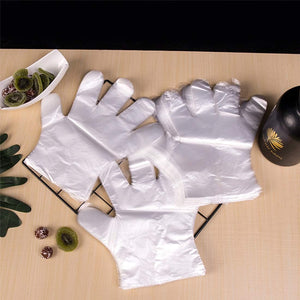 1500 Pcs Plastic Gloves Disposable - Food Prep Gloves Disposable Gloves Transparent for Food Service, Cleaning, One Size Fits Most…