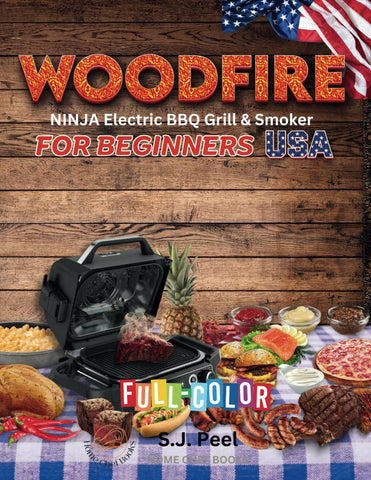 Image of WOODFIRE: Discover the Ninja Woodfire Electric Pellet Smoker, a Versatile Outdoor BBQ, Grilling, Baking, Dehydrating, Smoking, Air Frying, and Roasting Sensation in US Measurements.