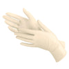 Disposable Latex Gloves for Kitchen and Cleaning Powder Free Size Large, 100
