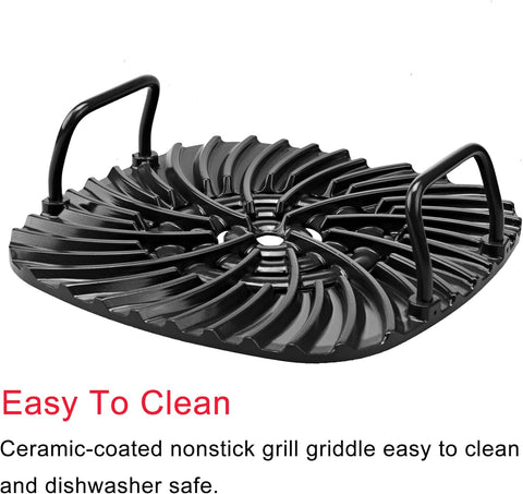 Image of Grill Grate Compatible with Ninja AG301 Foodi,Accessories for Ninja Foodi 5-In-1 Indoor Grill,Non-Stick Replacement Grill Griddle for Ninja Foodi AG300,AG400,AG302,EG201,LG450CCO,LG450CO,IG351A,IG302Q