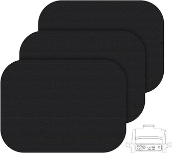 Grill Mat Accessories for Ninja Woodfire Outdoor Grill, Non-Stick BBQ Mat Baking Mat Reusable Liners(3 Pack)