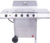 ® Performance Series™ Convective 4-Burner with Side Burner Cart Propane Gas Stainless Steel Grill - 463352521