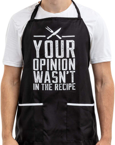 Image of Funny Apron for Women and Men - Adjustable Chef Apron for Grilling, Cooking, BBQ