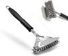 Premium XL 18" Grill Brush & Scrubber Tool BBQ Scraper for Stainless Grate Cleaner - for Porcelain/Weber/Charcoal & Gas Grill (Bristle Free XL)
