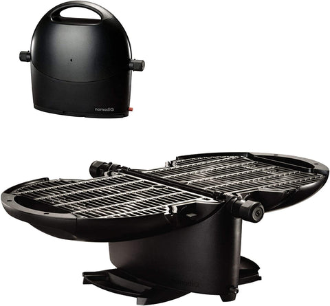 Image of Portable Propane Gas Grill | Small, Mini, Lightweight Tabletop BBQ | Perfect for Camping, Tailgating, Outdoor Cooking, RV, Boats, Travel (Grill)