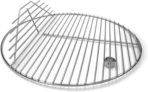 Image of 19.5" 304 Stainless Steel round Cooking Grill Grates Cooking Grid for Akorn Kamado Ceramic Grill, Pit Boss K24, Louisiana Grills K24, Char-Griller 16620 and Other 20 Inch Charcoal Grill, SCG195