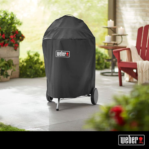 Image of Weber Premium 22 Inch Charcoal Grill Cover