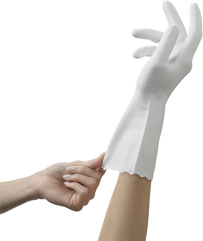 Image of Bliss Premium 1-Pair Latex-Free Gloves, Medium, White