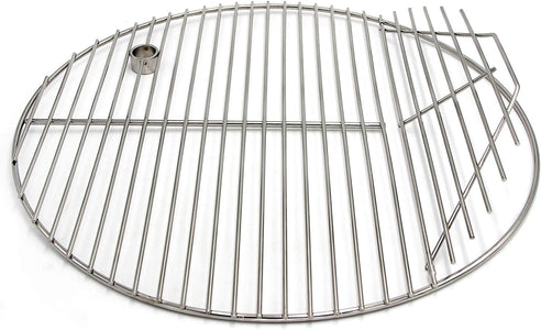 19.5" 304 Stainless Steel round Cooking Grill Grates Cooking Grid for Akorn Kamado Ceramic Grill, Pit Boss K24, Louisiana Grills K24, Char-Griller 16620 and Other 20 Inch Charcoal Grill, SCG195