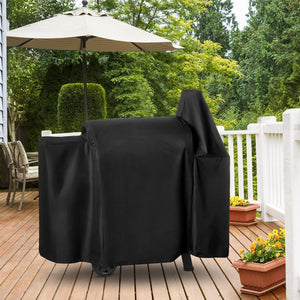 Grill Cover Compatible for Pit Boss 820, 850, Z Grill 700 Series, Heavy Duty Waterproof Wood Pellet Grill Cover, All Weather Protection Outdoor BBQ Cover