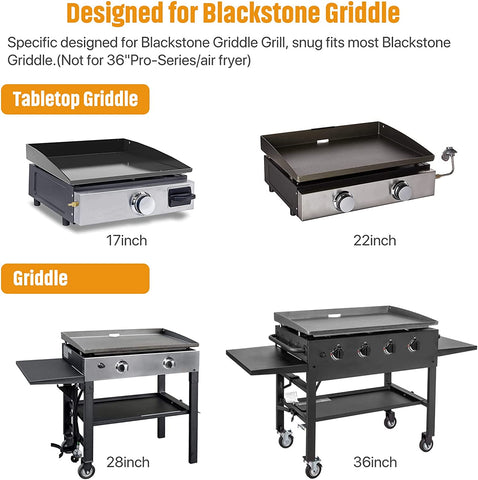 Image of Stainless Steel Griddle Caddy with Magnetic BBQ Utensils Strip for 28"/36" Blackstone Griddles, with a Allen Key, Space Saving BBQ Accessories Storage Box, Free from Drill Hole&Easy to Install