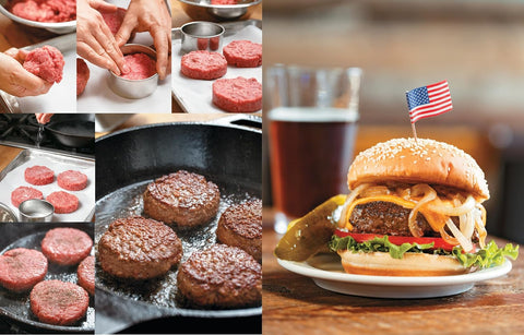 Image of The Great American Burger Book (Expanded and Updated Edition): How to Make Authentic Regional Hamburgers at Home