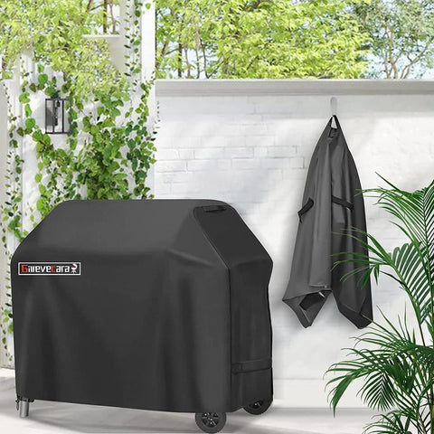 Image of 65 Inch Grill Cover, Heavy Duty Waterproof BBQ Grill Cover, Special Fade and UV Resistant Material, Durable and Convenient, Rip Resistant, Fits Grills of Weber Char-Broil Nexgrill and More
