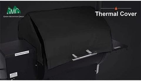 Image of Insulated Thermal Winter Blanket for Daniel Boone Smart Pellet Grills, Increases Burn Efficiency by 50 Percent, Black