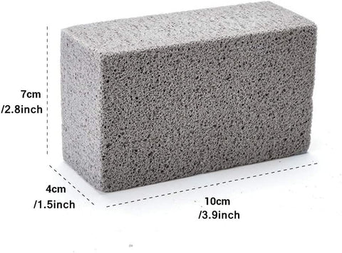 Image of 3Pack Grill Cleaning Brick Block Brick-A Magic Stone Pumice Griddle Grilling Cleaner Accessories for BBQ Grills, Racks, Flat Top Cookers