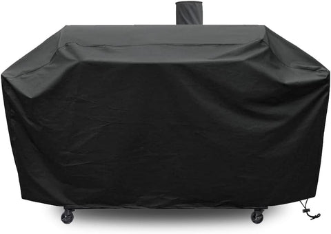 Image of Grill Cover for Pit Boss Memphis Grill Cover Waterproof Smoke Hollow 4-In-1 Gas Charcoal Combo Grill Smoker Cover 73952 Pit Boss 4 in 1 Grill Cover Heavy Duty (PB 73952)