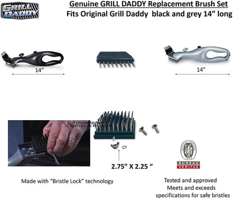 Image of FBA_B00198KP7K GB05522S Replacement Brush, 1, Metal