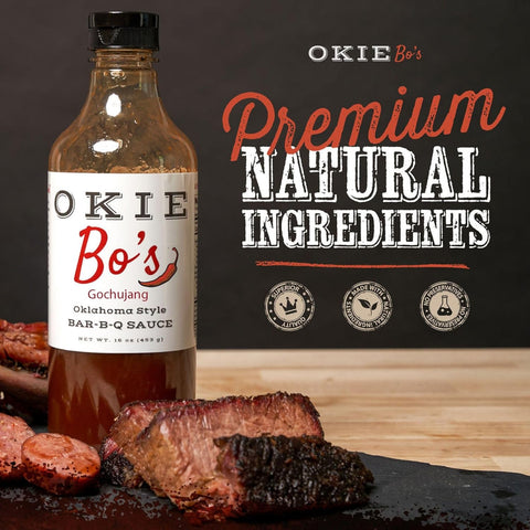 Image of Okiebo'S Gochujang Korean BBQ Sauce and Condiment - Perfect on Pork, Ribs, Pizza, Noodles, Brisket, Salmon, Chicken and Much More