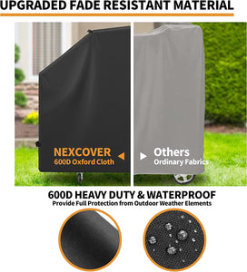 NEXCOVER Grill Cover - Compatible with Masterbuilt Gravity Series 560 Digital Charcoal Grill, Waterproof Smoker Cover, Heavy Duty BBQ Cover, Fade Resistant Barbecue Cover, Anti-Uv & Weather Resistant.