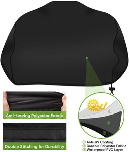 Icover Grill Cover for Ninja, Heavy Duty Waterproof BBQ Cover for Ninja Woodfire Outdoor Grill OG700 Series Barbecue Cover with Drawstring