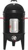 K2 SMOKEGUARDIAN ELITETOWER, Vertical Charcoal Smoker,17 Inch,Black