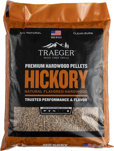 Grills Pro Series 22 Electric Wood Pellet Grill and Smoker, Bronze, Extra Large & Full-Length Grill Cover & Grills Hickory 100% All-Natural Wood Pellets for Smokers and Pellet Grills