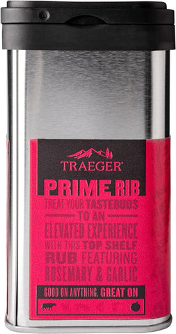 Image of Traeger Grills SPC173 Prime Rib Rub with Rosemary & Garlic 9.25 Ounce (Pack of 1)
