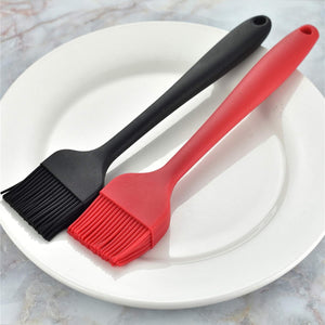 2 in 1 Silicone Basting Brush Spatula, Food Grade Spread Oil Brush, Heat Resistant BBQ Brush Pastry Spatula for Baking