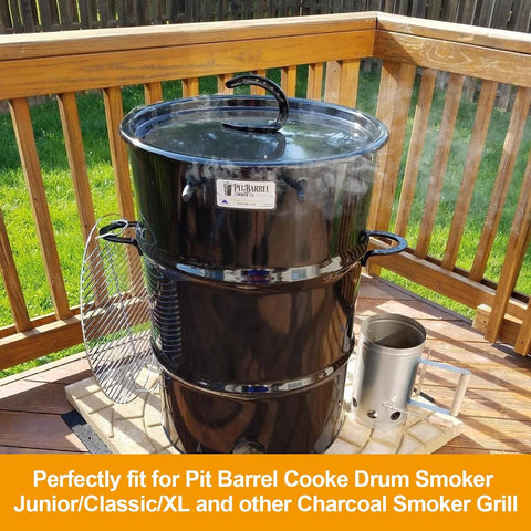 Image of BBQ plus Smoker Hanger Accessories for Pit Barrel Cooker,3 Pack Basket Hangers for Grilling Vegetables/Corn/Sausage,Black