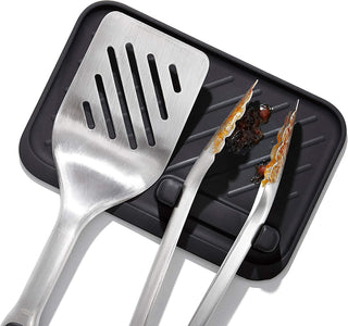 Good Grips Grilling Tools, Tongs and Turner Set, Black