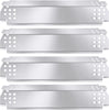 Grill Heat Plate Parts for Home Depot Nexgrill 720-0830H, 720-0888N, 720-0888, 720-0864, 720-0896B, Stainless Steel Grill Heat Tent, Burner Cover, Flame Tamer for 4 Burner Members Mark 720-0830G