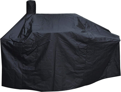 Smoker Grill Cover Sized for Char-Griller Charcoal Grill 2190 and 2197 Heavy Duty Waterproof Patio 600D Canvas Barbeque BBQ Grill Cover G21623