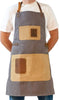 Grill Apron - Adjustable Canvas Cooking Apron - XXL - Heavy Duty Smoker Apron