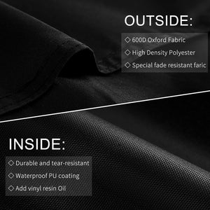 Grill Cover for Traeger 22 & Pro 575 Series Grills, Heavy Duty Waterproof Wood Pellet Grill Cover, Special Zipper Design